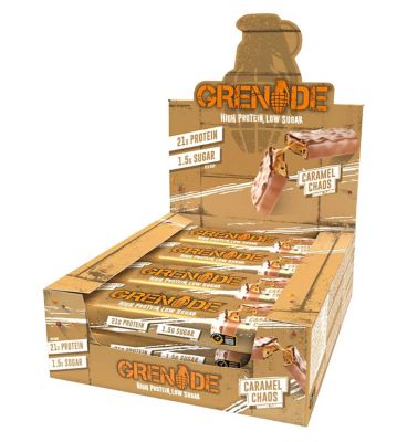 Grenade Carb Killa High Protein Bar Caramel Chaos - 60g x 12 Bars