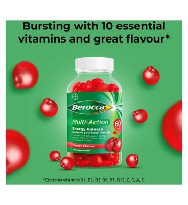Berocca Multi Action Gummies 60s