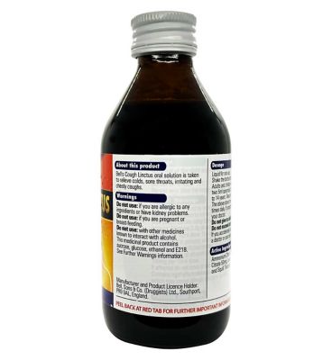 Bells Cough Lincus Oral Solution 200ml