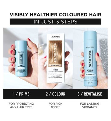 Clairol Colour Studio Step 2 Permanent Colour Cream 9/1 Pearl Blonde 50ml