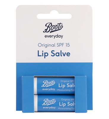 Boots Everyday Original LipSalve SPF15 4g x2