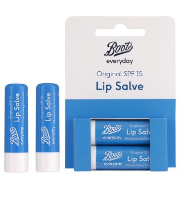 Boots Everyday Original LipSalve SPF15 4g x2