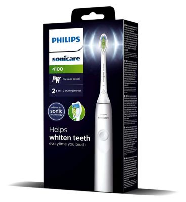 Philips Sonicare 4100 Electric Toothbrush White - HX3681/33