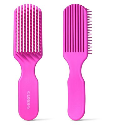 No Knot Co Mini Detangler Magenta