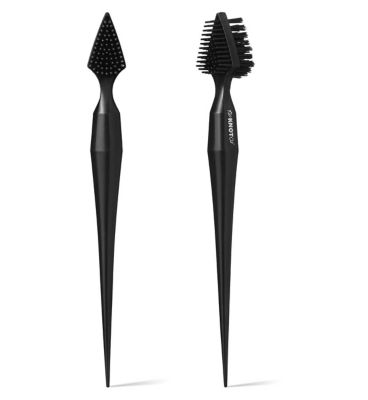 No Knot Co Edge Control Brush Black