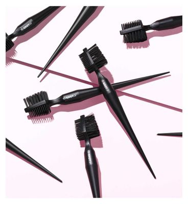 No Knot Co Edge Control Brush Black