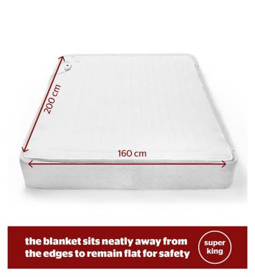 Silentnight Super King Comfort Control Electric Blanket