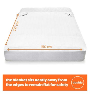 Silentnight Yours & Mine Electric Blanket Double
