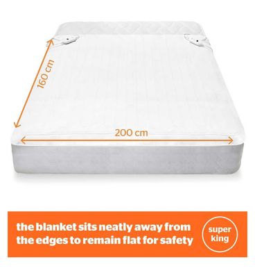 Silentnight Yours & Mine Electric Blanket Super King