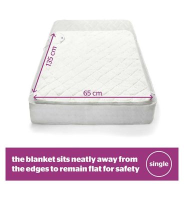 Silentnight Comfort Control Teddy Electric Blanket Single
