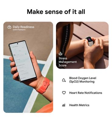 Fitbit Charge 6 Porcelain & Silver