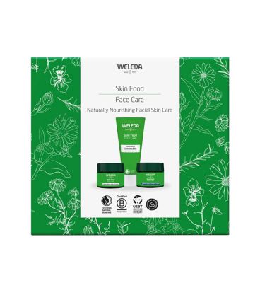 Weleda skinfood facex3 fullsize giftset
