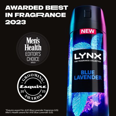 Lynx Fine Fragrance Collection Premium Deodorant Bodyspray Blue Lavender 150ml