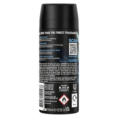 Lynx Fine Fragrance Collection Premium Deodorant Bodyspray Aqua Bergamot 150ml