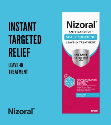 Nizoral Anti-Dandruff Scalp Soothing Leave-in Treatment 100ml