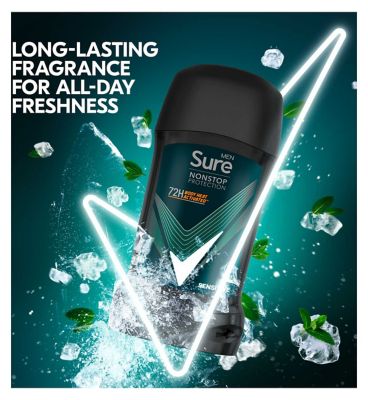 Sure Men Sensitive Nonstop Protection Antiperspirant Deodorant Stick 50ml