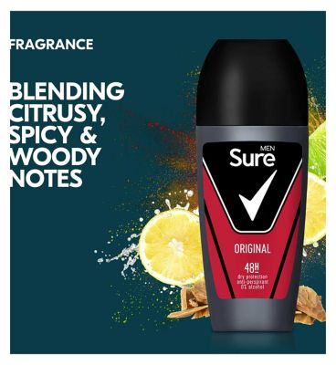Sure Men Original Antiperspirant Roll On 50ml