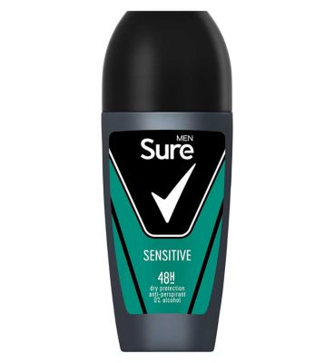Sure Men Sensitive Antiperspirant Roll On 50ml
