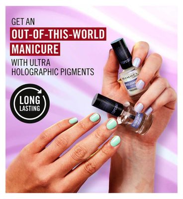Rimmel Nail Care Ultra Holographic Top Coat 12ml
