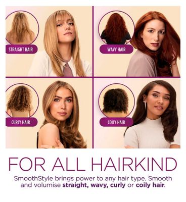 Shark SmoothStyle Heated Brush & Smoothing Comb HT202UK