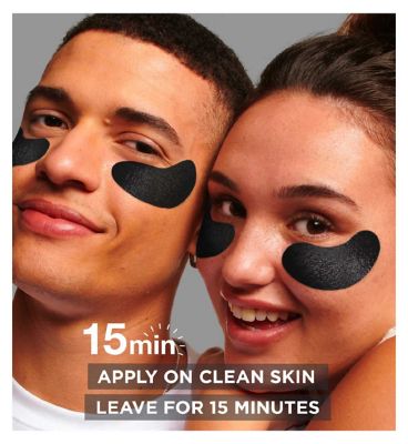 Garnier Depuffing Eye Mask with Bamboo Charcoal - For Puffy Undereyes