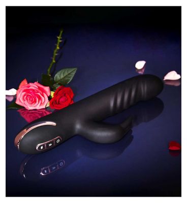 Ann Summers Thrusting Rabbit Black