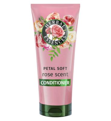 Herbal Essences Rose Scent Petal Soft Conditioner 250ml to Nourish Dry Hair, Sulfate Free
