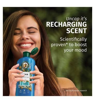 Herbal Essences Argan Oil Repair Shampoo 350ml to Nourish Damaged Hair, Silicone Free