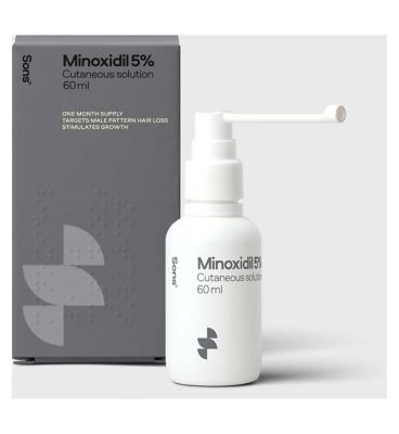 Sons Minoxidil 5% Cutaneous Solution 60ml