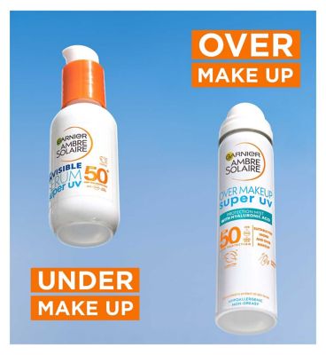 Ambre Solaire Super UV Under & Over Make Up Set Bundle