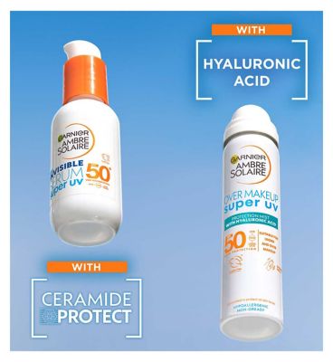 Ambre Solaire Super UV Under & Over Make Up Set Bundle