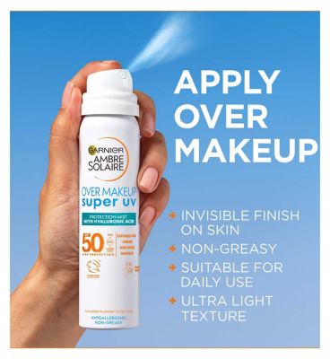 Ambre Solaire Super UV Under & Over Make Up Set Bundle