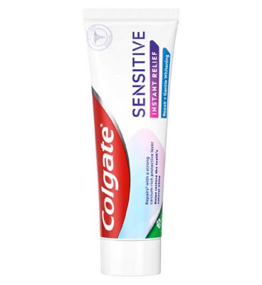 Colgate&nbsp;Sensitive Instant Relief Sensitive Toothpaste with&nbsp;Whitening -&nbsp;75ml