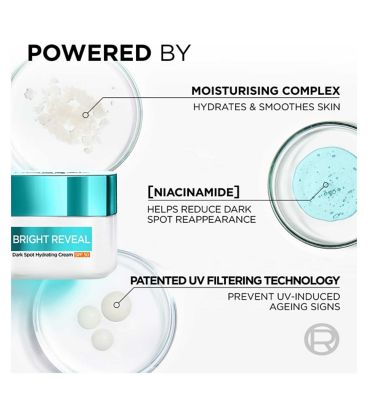 L'Oréal Paris Bright Reveal Dark Spot Hydrating Cream SPF 50 Niacinamide 50ml
