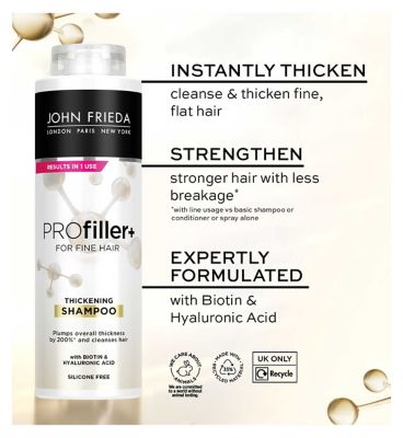 John Frieda PROfiller+ Thickening Shampoo 500ml