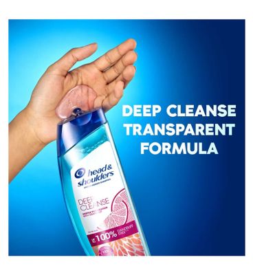 Head & Shoulders Deep Cleanse Gentle Purification Anti-Dandruff Shampoo - 300ml