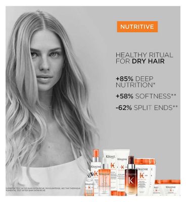 Kérastase Nutritive, Hydrating Scalp Serum for Dry Hair, With Niacinamide, Moisturising and Revitalising 90ml