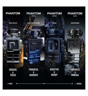 Rabanne Phantom Intense Refillable Eau de Parfum Intense 150ml