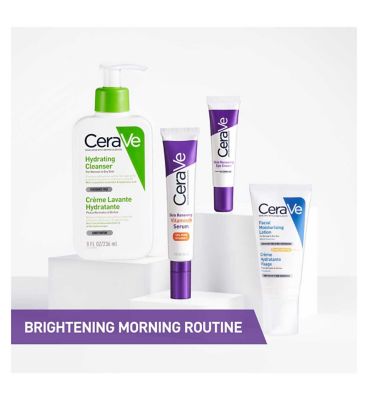 CeraVe Skin Renewing Eye Cream with Peptide Complex & Caffeine for Brighter, Smoother Eyes 15ml
