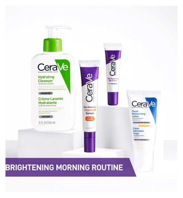 CeraVe Skin Renewing 10% Pure Vitamin C Serum with Ceramides for Brighter & Smoother Skin 30ml