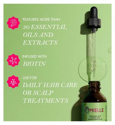 Mielle Rosemary Mint Scalp & Hair Strengthening Oil