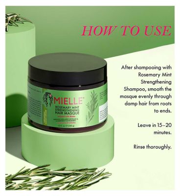 Mielle Rosemary Mint Strengthening Hair Masque