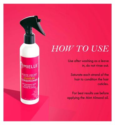 Mielle White Peony Leave-In Conditioner