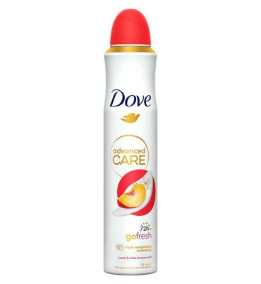 Dove Advanced Care Go Fresh Antiperspirant Deodorant Peach & White Blossom 200ml