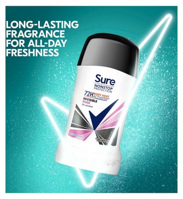 Sure Women Invisible Pure Nonstop Protection Antiperspirant Deodorant Stick 50ml