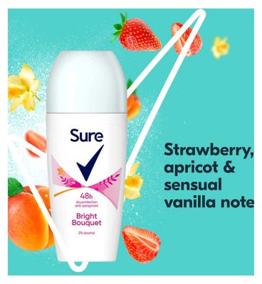 Sure Women Antiperspirant Roll On Bright Bouquet 50 ml