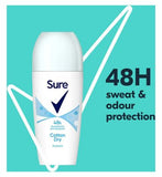 Sure Women Antiperspirant Roll On Cotton Dry 50 ml