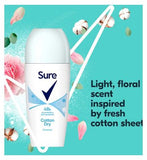 Sure Women Antiperspirant Roll On Cotton Dry 50 ml