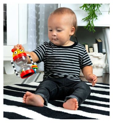Baby Einstein Cal’s Sensory Shake-up Activity Rattle