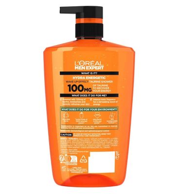 L'Oréal Men Expert Hydra Energetic Shower Gel Large XXL 1L